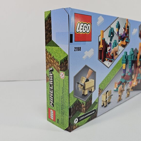 LEGO Minecraft The Warped Forest 21168 Building Set 287 Pcs, New Sealed Retired - Picture 3 of 6